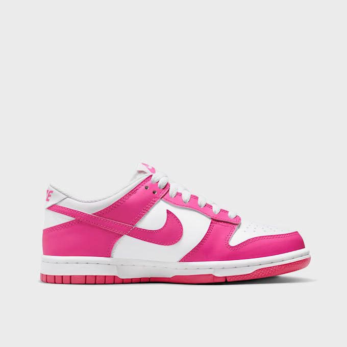 Dunk Low (GS) rose blanc